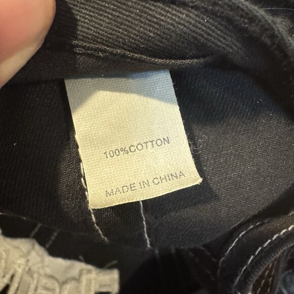 FiberMax Texas Tech Double T Black Adjustable Strap Back Baseball Cap Hat Farm - Picture 9 of 9